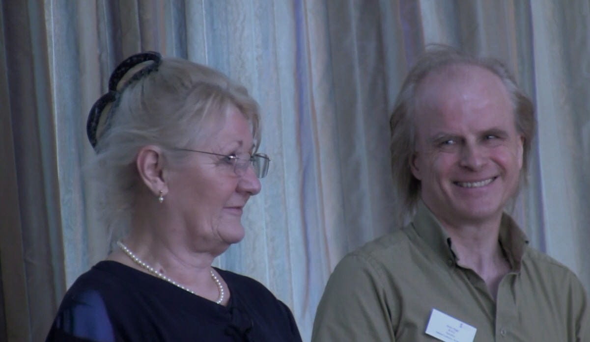 Maggie Dunn and Andy Fagg in 2009