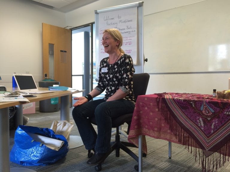 Sharon Bull in Practising Mindfulness
