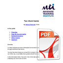 Tax Return: the Basics