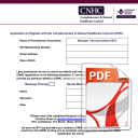 Apply for CNHC Membership